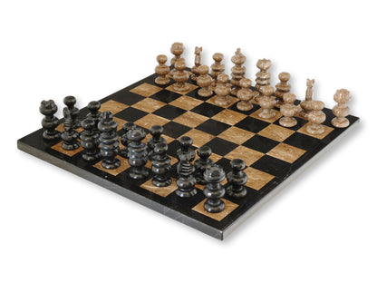 Midcentury Italian Marble Chess Set