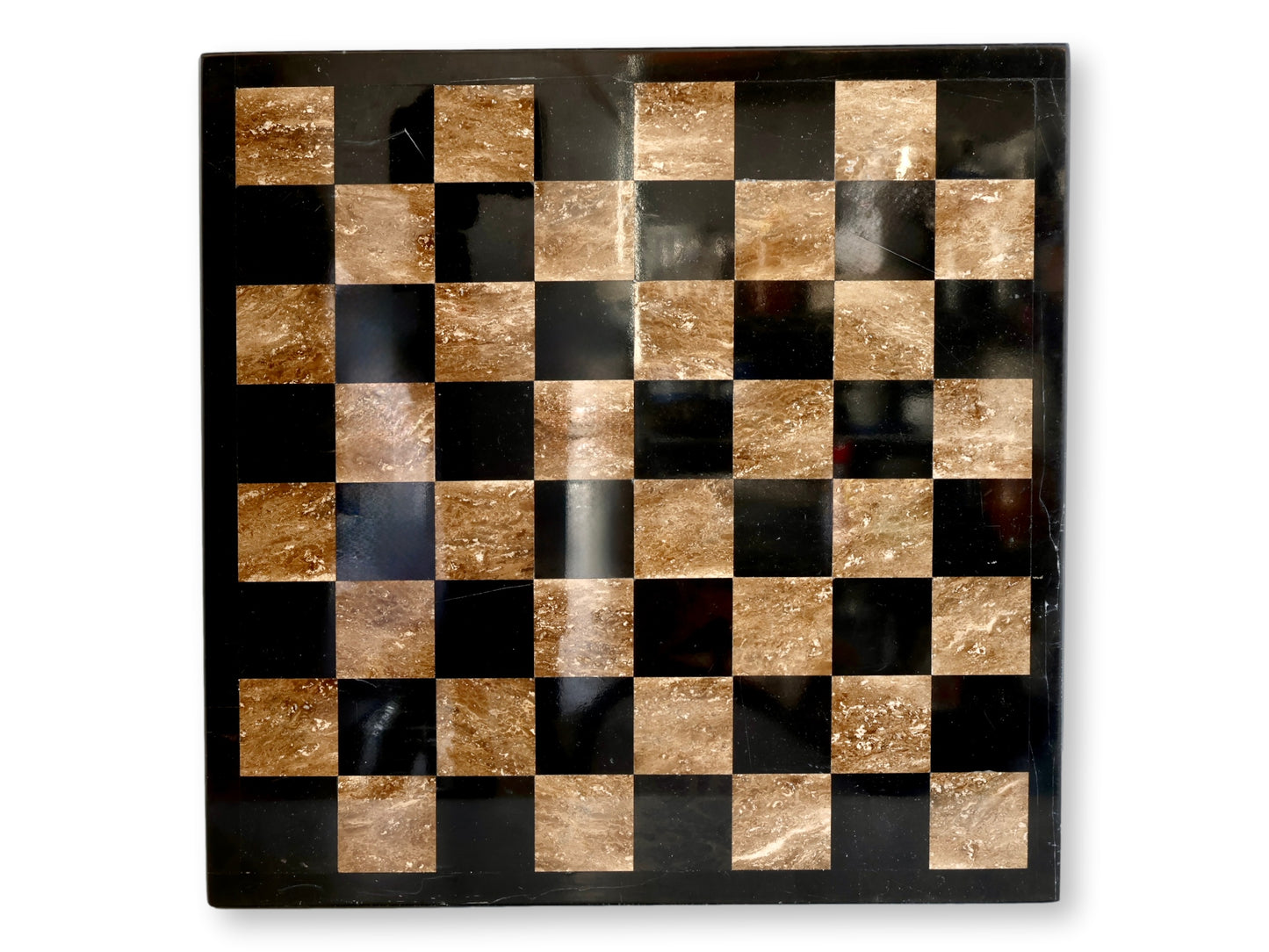 Midcentury Italian Marble Chess Set