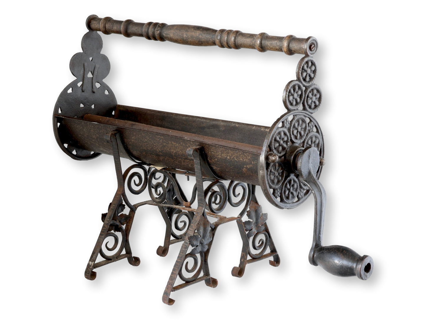 Antique English Shop Paper Roller