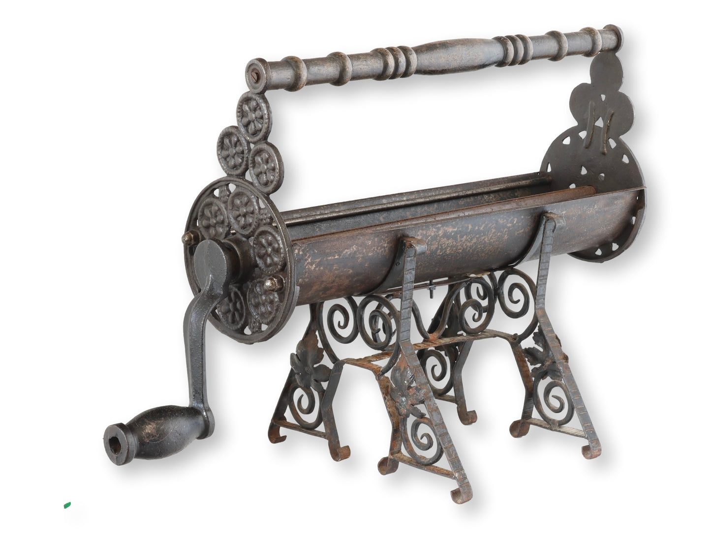 Antique English Shop Paper Roller