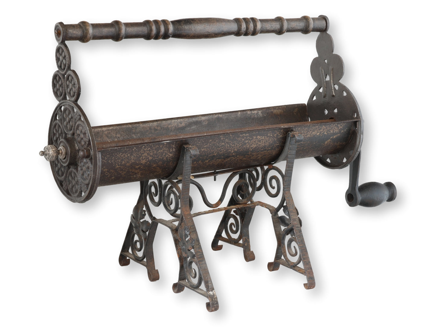Antique English Shop Paper Roller