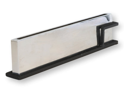 Michael Aram 19" Chrome & Iron Planter — Signed