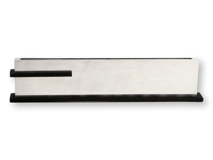 Michael Aram 19" Chrome & Iron Planter — Signed