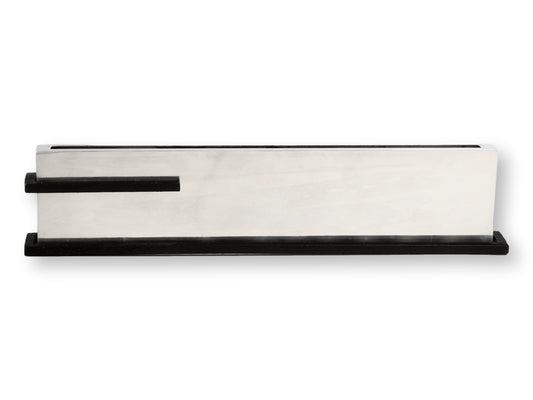 Michael Aram 19" Chrome & Iron Planter — Signed