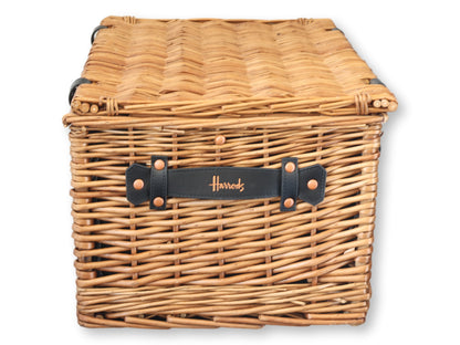 Harrods of London Wicker Picnic Basket