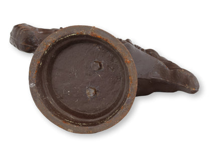 Antique Cast Iron Horse Head Sculpture