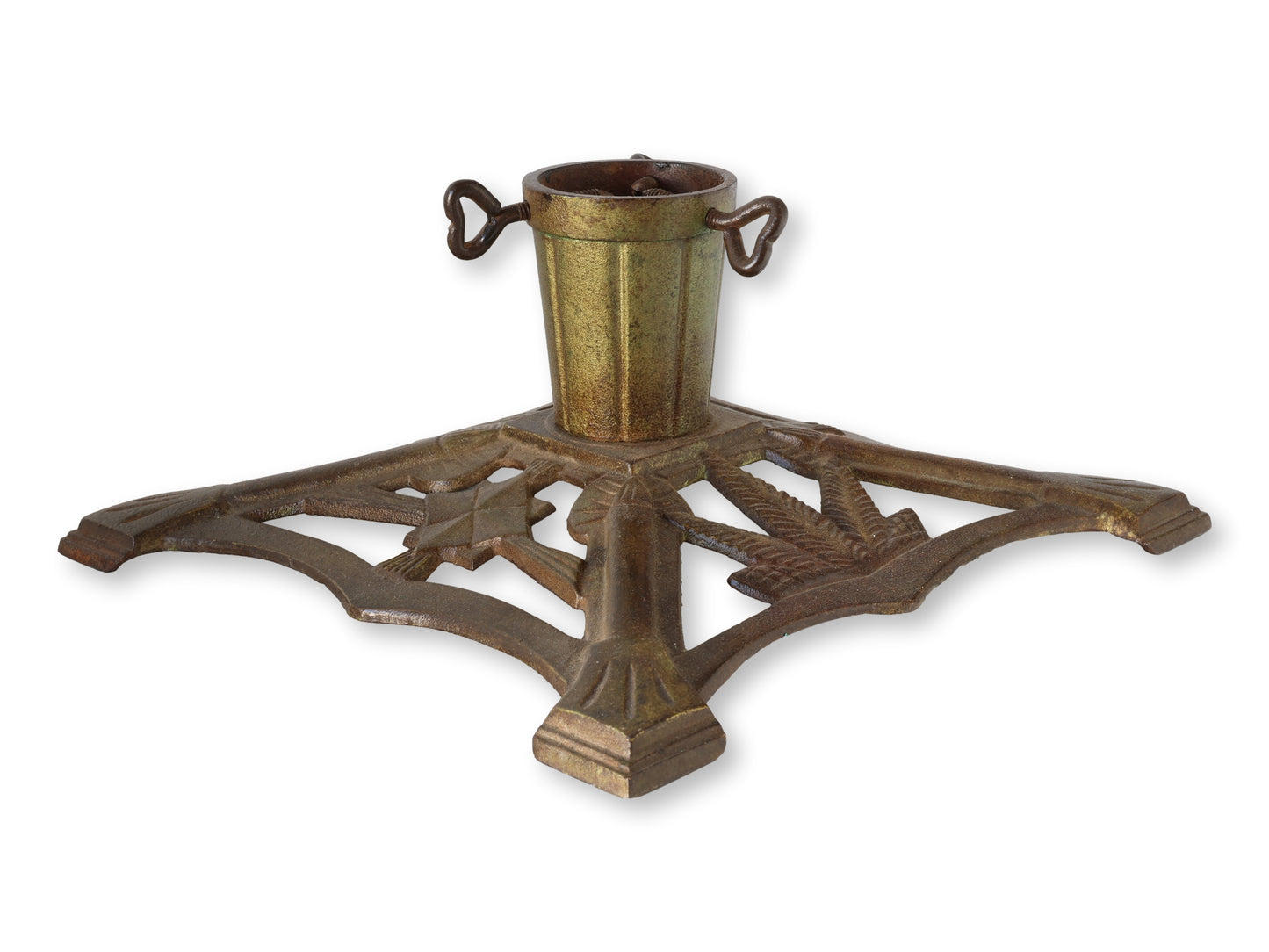 Art Deco Cast Iron Christmas Tree Stand