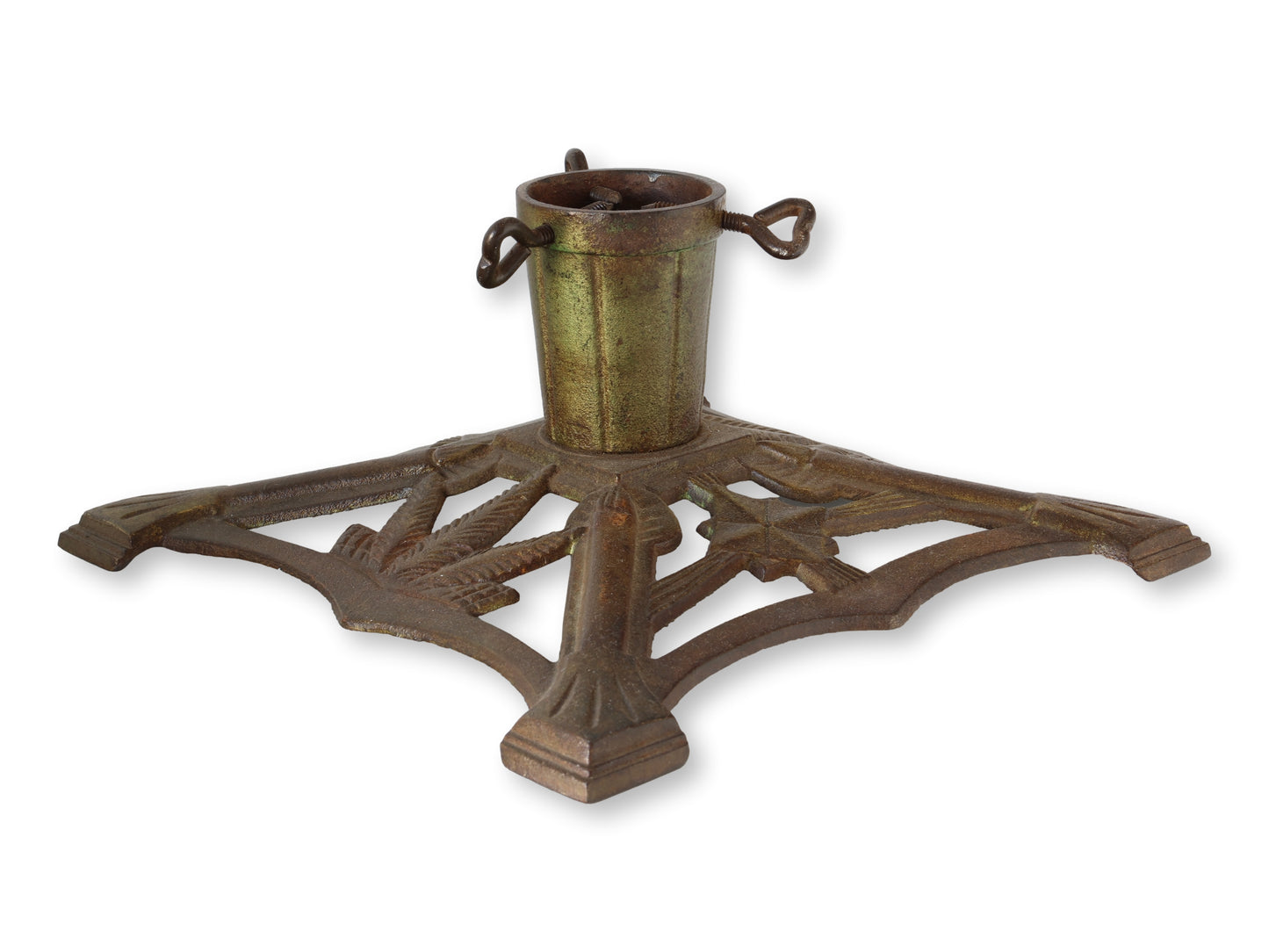 Art Deco Cast Iron Christmas Tree Stand