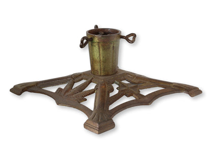 Art Deco Cast Iron Christmas Tree Stand