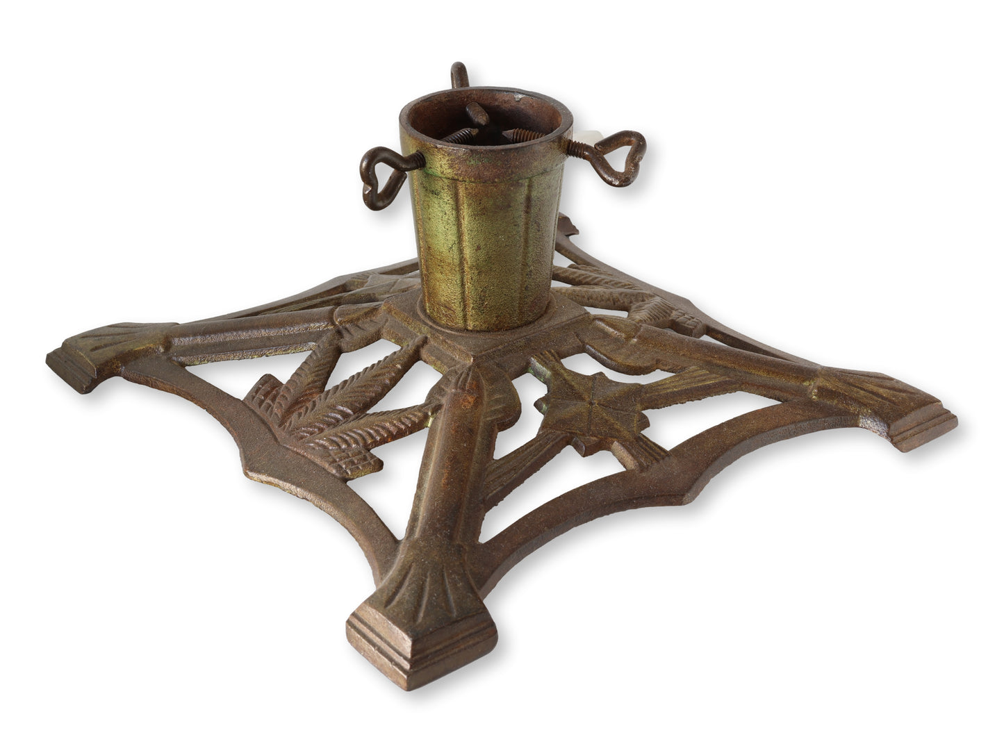 Art Deco Cast Iron Christmas Tree Stand