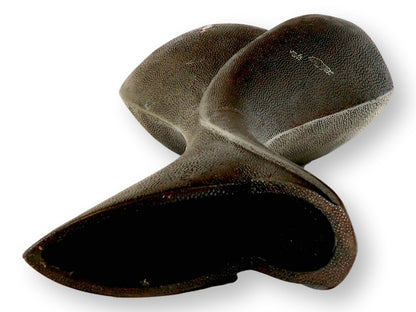 R & Y Augousti Paris Sculptural Shagreen Vase