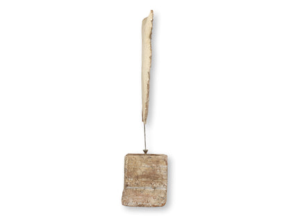 17th-Century Hand-Carved Angel Wing Fragment