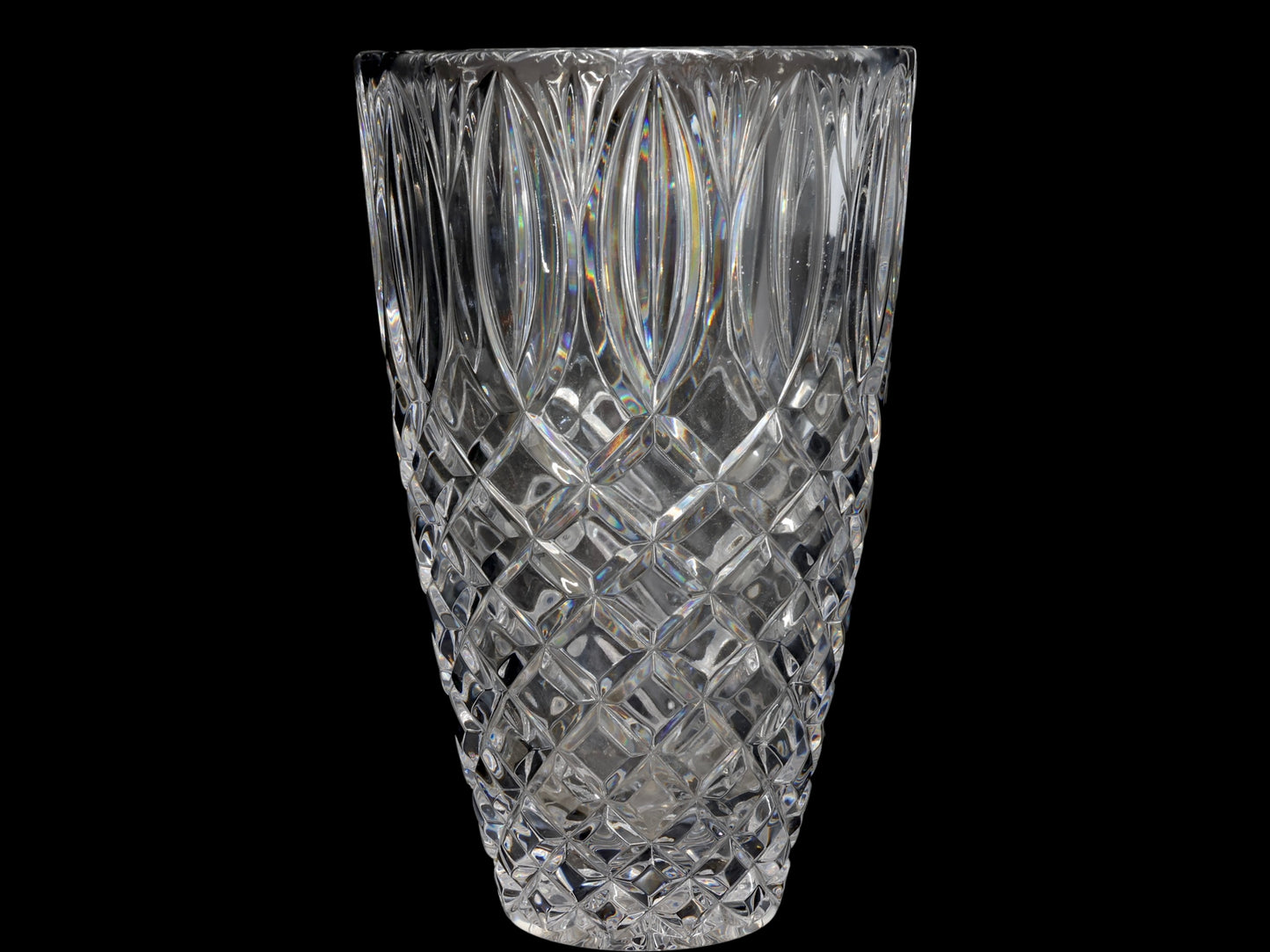 Waterford Grant Pattern Crystal Vase