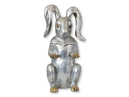 Arthur Court “Hare Raising” Ice Bucket — Signed & Dated 1976