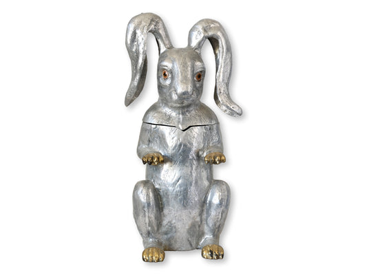 Arthur Court “Hare Raising” Ice Bucket — Signed & Dated 1976