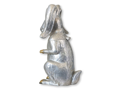 Arthur Court “Hare Raising” Ice Bucket — Signed & Dated 1976