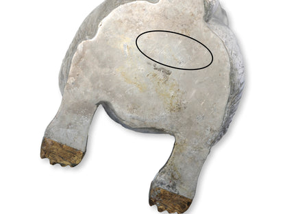 Arthur Court “Hare Raising” Ice Bucket — Signed & Dated 1976