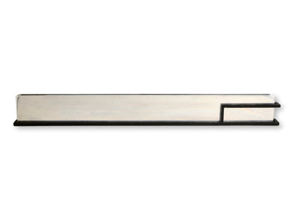 Michael Aram 35.5" Chrome & Iron Planter — Signed