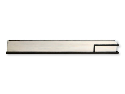 Michael Aram 35.5" Chrome & Iron Planter — Signed