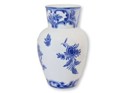 Tiffany & Co. Delft-Style Blue & White Vase