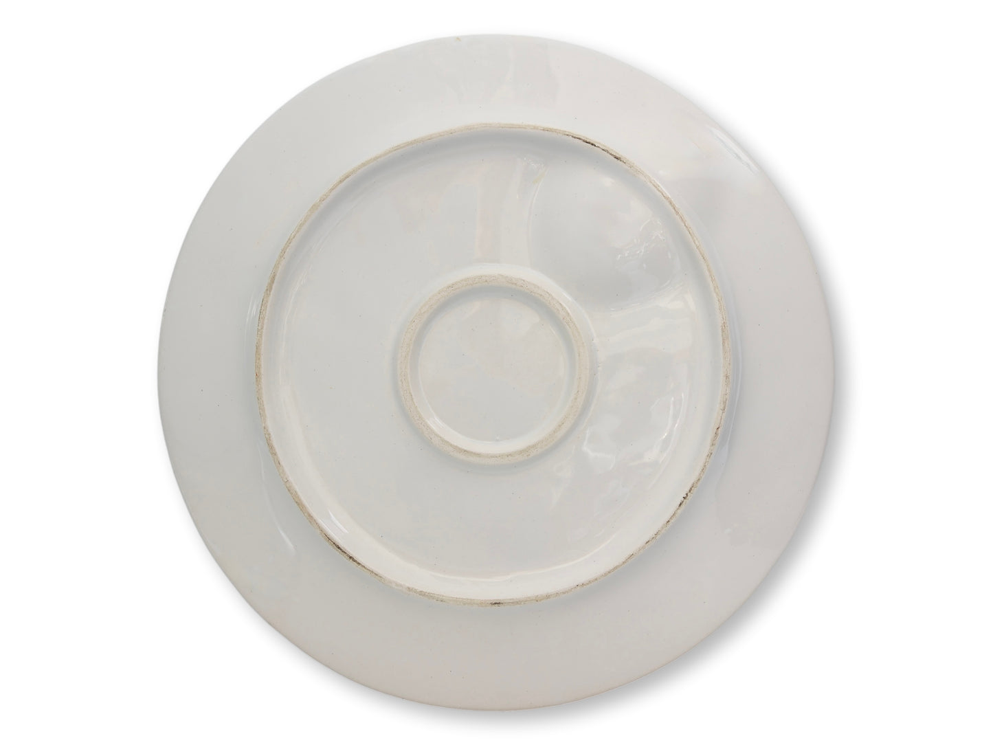 Midcentury Asparagus & Artichoke Plates, Set of Six