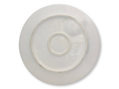 Midcentury Asparagus & Artichoke Plates, Set of Six