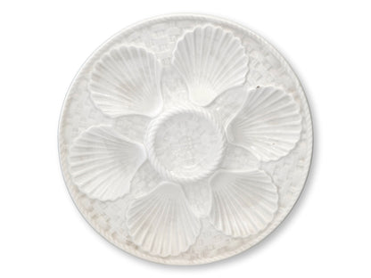 Midcentury French Longchamp Oyster Plate