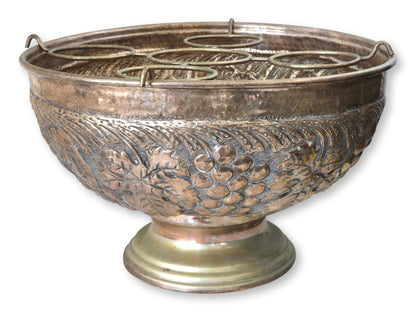 Extra Large Vintage Silverplate Multi-Bottle Champagne & Wine Cooler