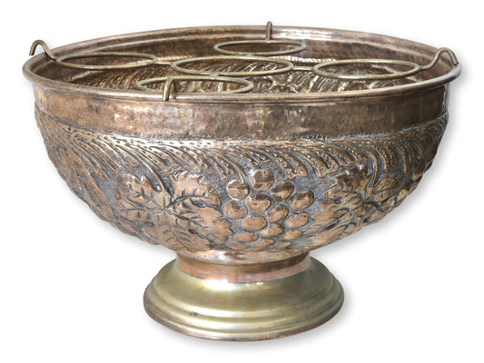 Extra Large Vintage Silverplate Multi-Bottle Champagne & Wine Cooler