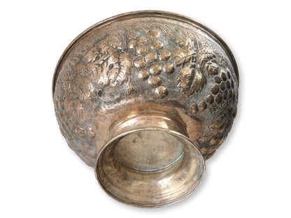 Extra Large Vintage Silverplate Multi-Bottle Champagne & Wine Cooler