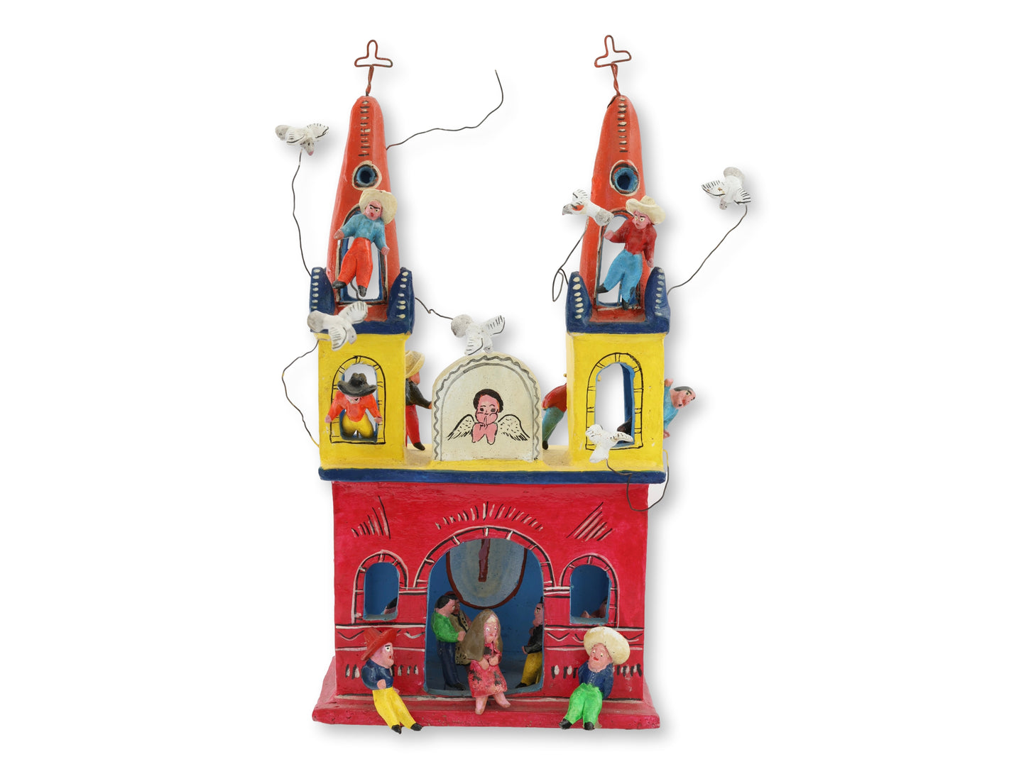 Mexican Folk Art J. Medrano Church