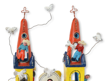 Mexican Folk Art J. Medrano Church