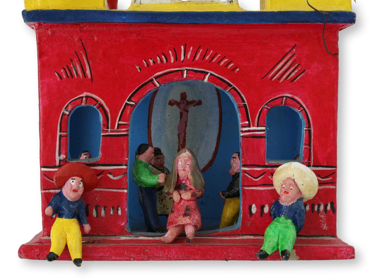 Mexican Folk Art J. Medrano Church