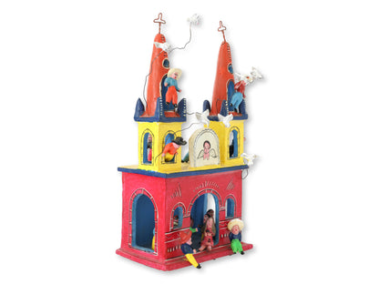 Mexican Folk Art J. Medrano Church