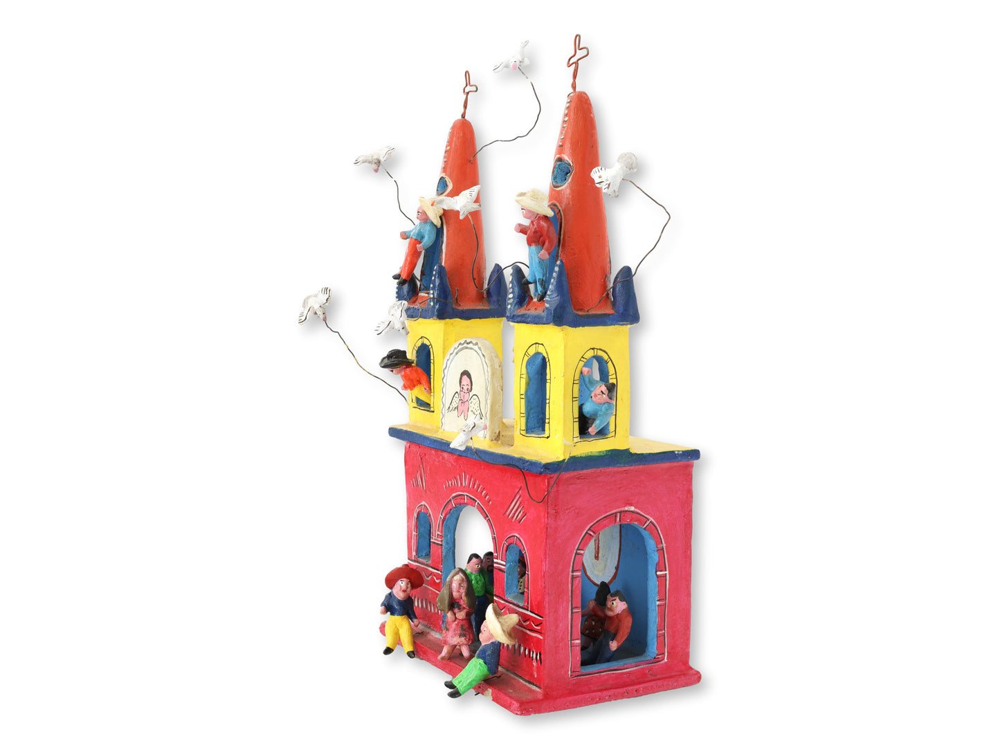 Mexican Folk Art J. Medrano Church
