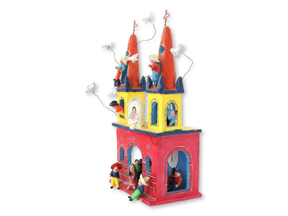 Mexican Folk Art J. Medrano Church