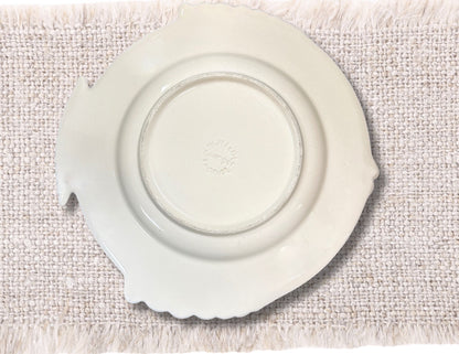 Henriot Quimper Guy Trévoux Black Fish Plate