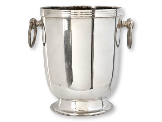 Vintage French Silver-Plate Champagne Bucket