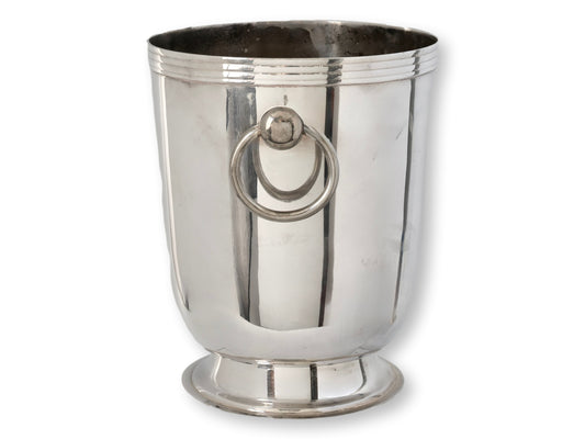 Vintage French Silver-Plate Champagne Bucket