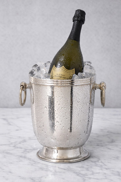Vintage French Silver-Plate Champagne Bucket