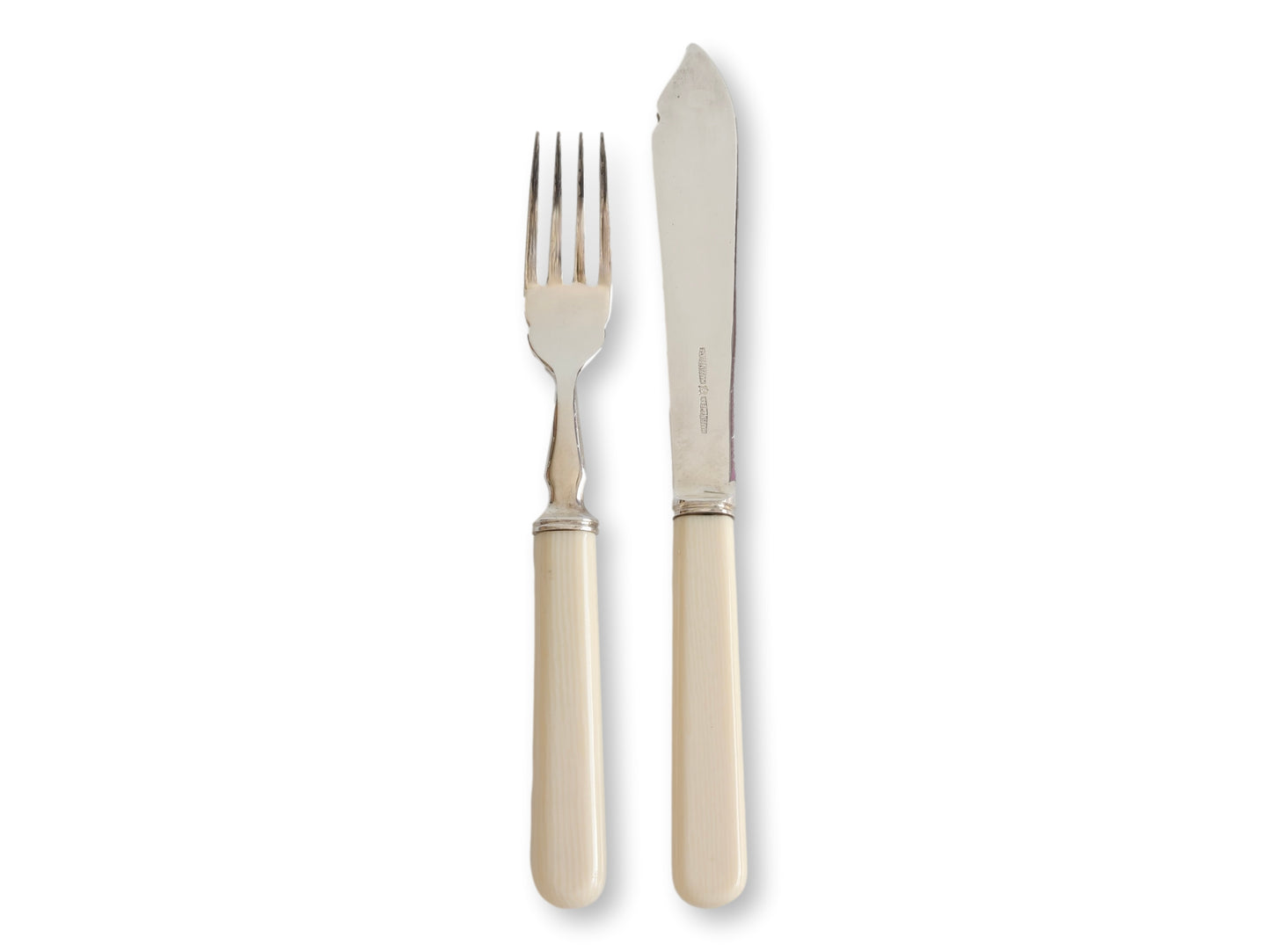 Mappin & Webb Midcentury Fish Cutlery Service for 8