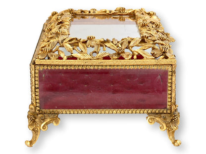 Exceptional Midecntury Matson Ormolu Jewelry Box