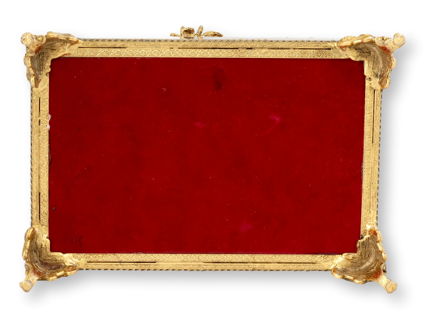 Exceptional Midecntury Matson Ormolu Jewelry Box