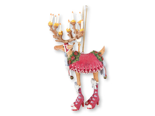 Patience Brewster "Dash Away Donna Reindeer" Ornament by Mackenzie Childs