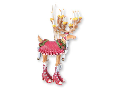 Patience Brewster "Dash Away Donna Reindeer" Ornament by Mackenzie Childs
