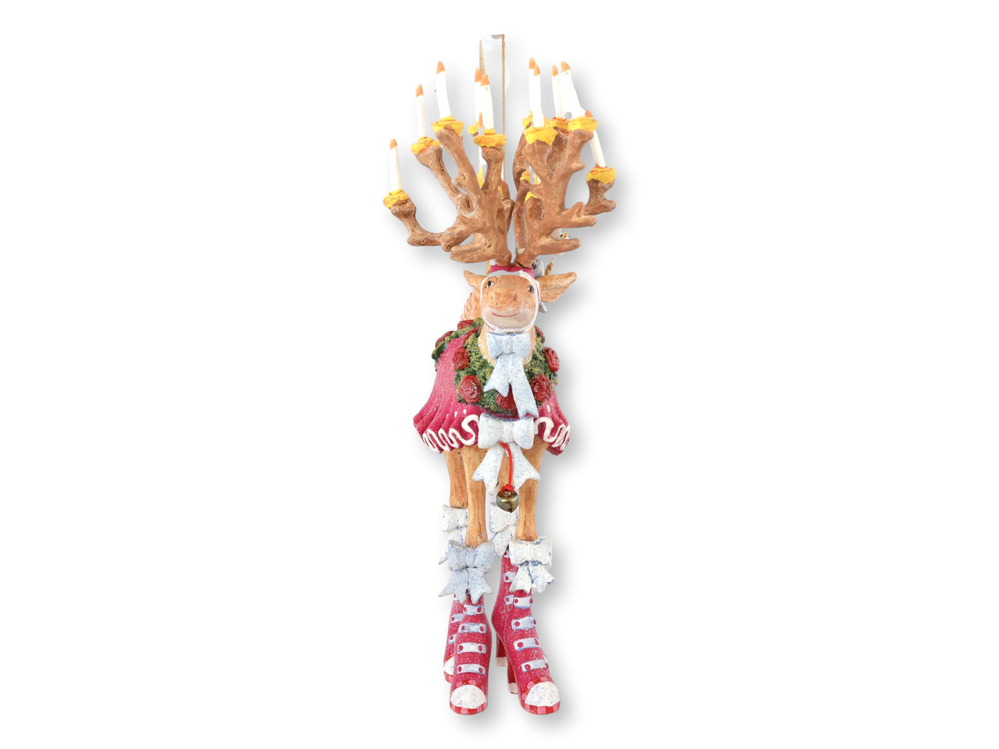 Patience Brewster "Dash Away Donna Reindeer" Ornament by Mackenzie Childs