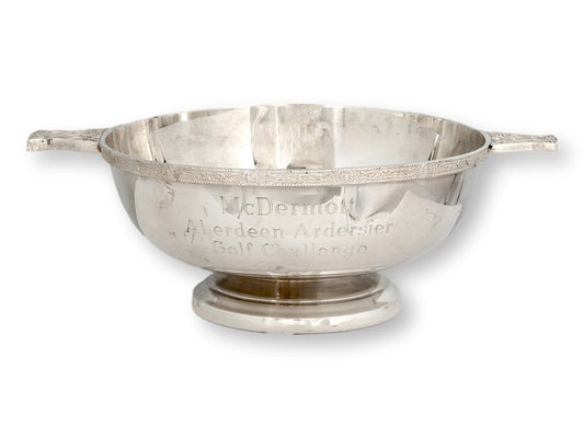 Scottish Aberdeen Golf Tournament Silverplate Trophy