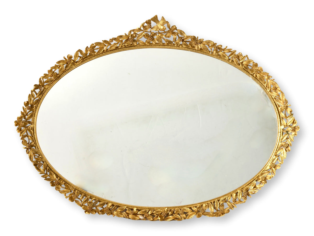 Midcentury Mirror & Vanity Set