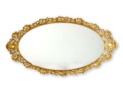 Midcentury Mirror & Vanity Set