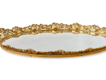 Midcentury Mirror & Vanity Set